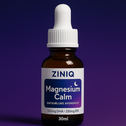 ZINIQ Magnesium Calm - (avond rust) Rustig brein blijft rustig