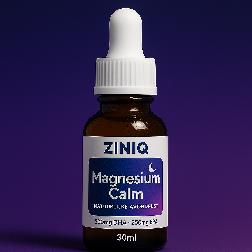ZINIQ Magnesium Calm - (avond rust) Rustig brein blijft rustig