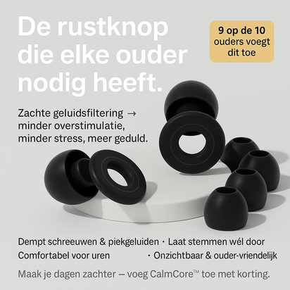 CalmCore™ Earbuds | Zelfs op de drukste dagen iets zachts voor jezelf.