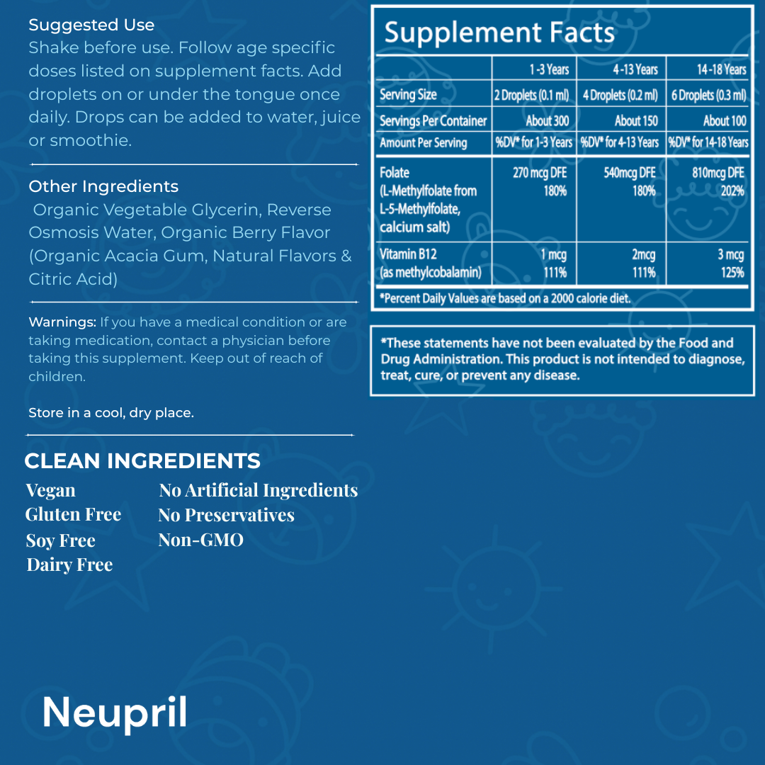 Neupril Kids Methylfolate
